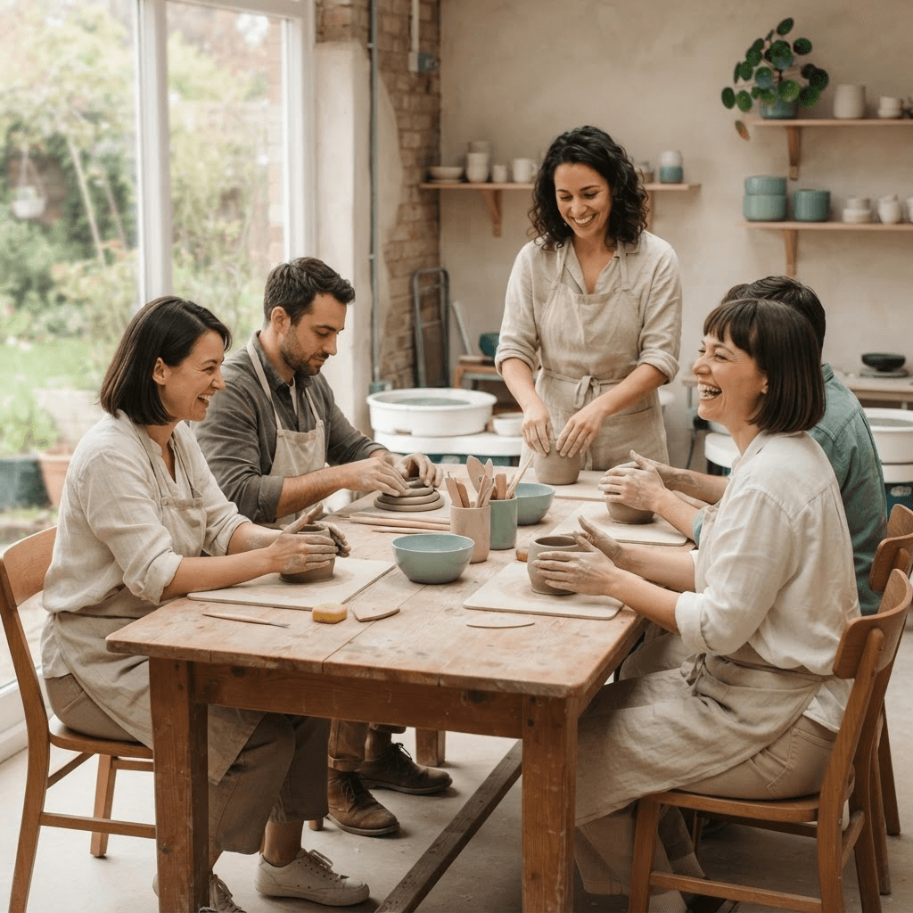 Hand-Building Pottery Workshop